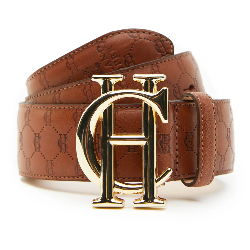Holland Cooper HC Classic Belt - Tan Monogram-1